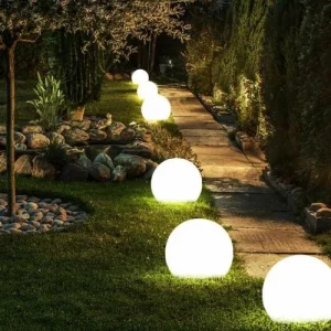 P.v.c Round Garden Lights